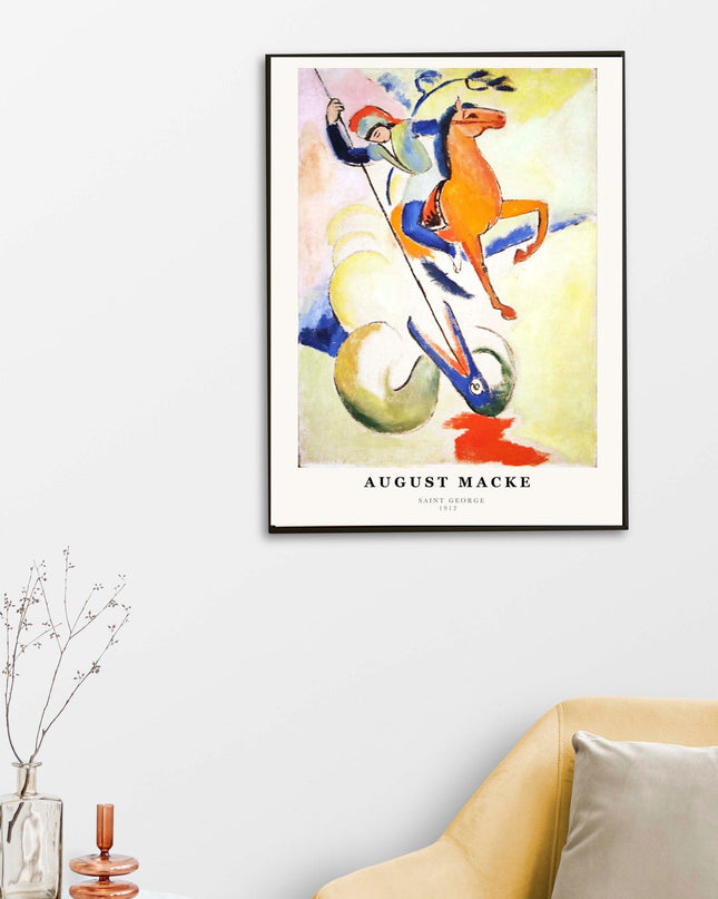 August Macke - Saint George Poster