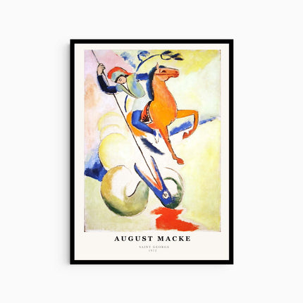August Macke - Saint George Poster
