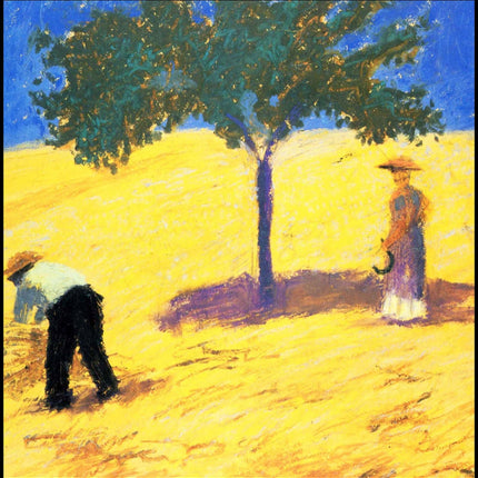August Macke - Tree in the Cornfield