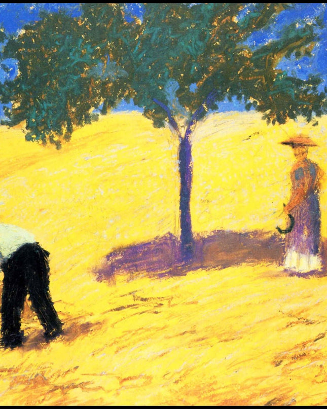 August Macke - Tree in the Cornfield