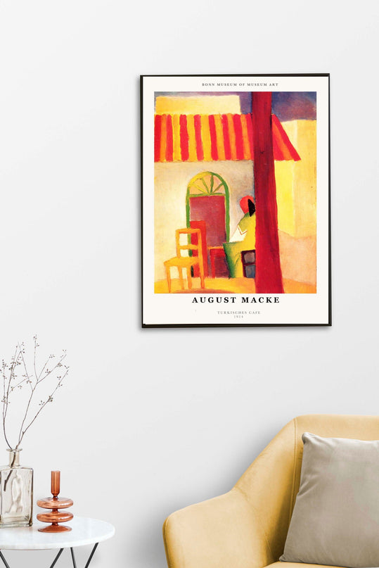 August Macke - Turkisches Cafe Poster