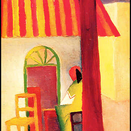 August Macke - Turkish Cafe