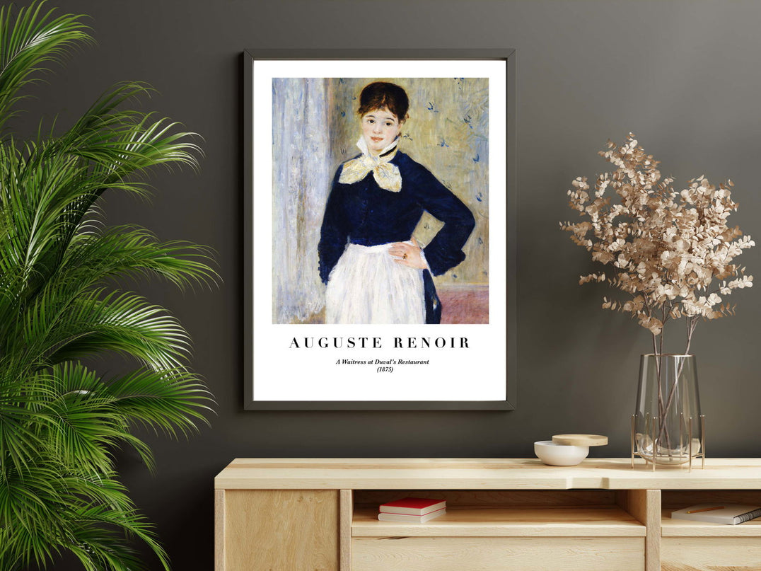 Auguste Renoir - A Waitress at Duval's Restaurant Poster