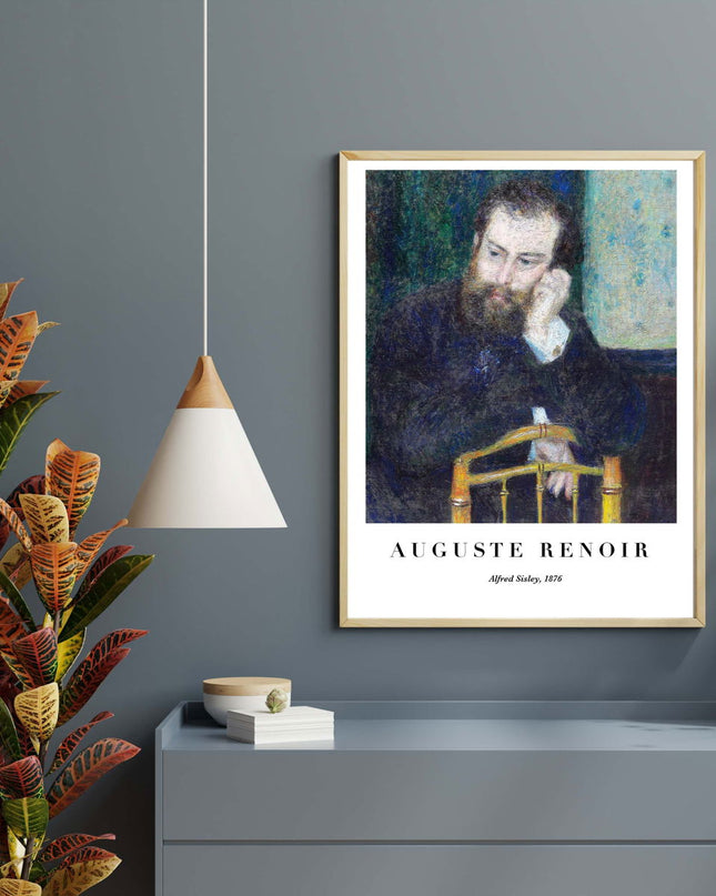 Auguste Renoir - Alfred Sisley Poster