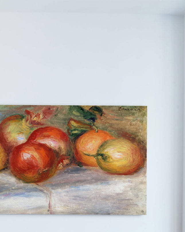 Auguste Renoir - Apples Orange and Lemon