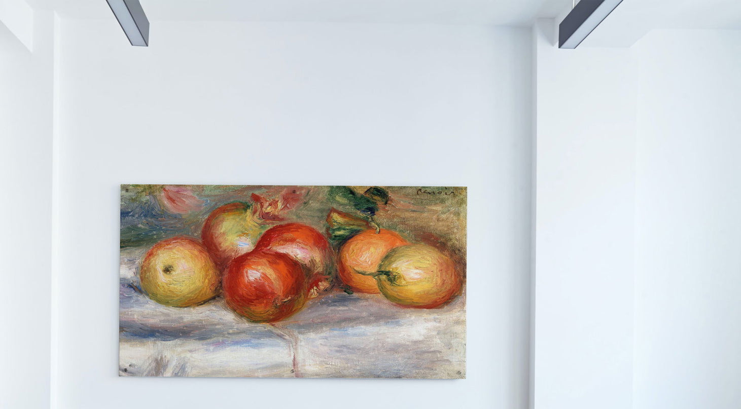Auguste Renoir - Apples Orange and Lemon