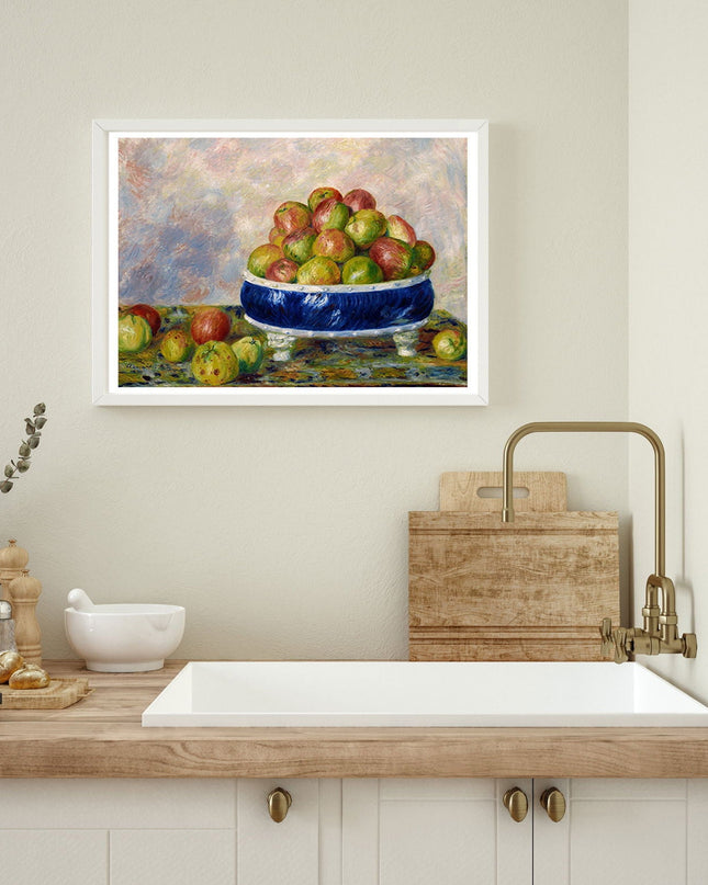 Auguste Renoir - Apples in a Dish
