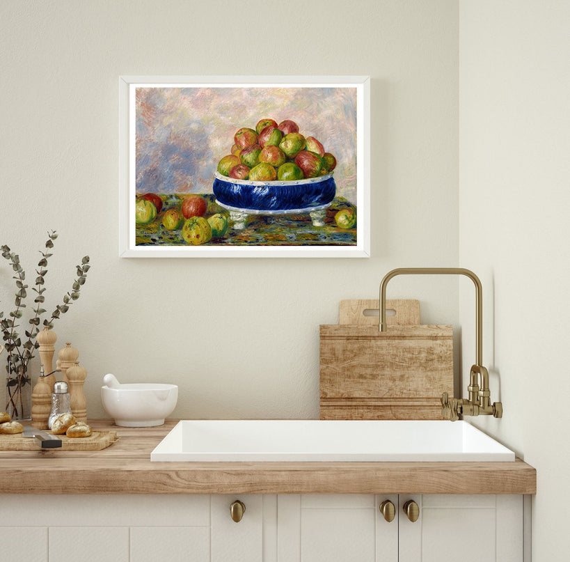 Auguste Renoir - Apples in a Dish