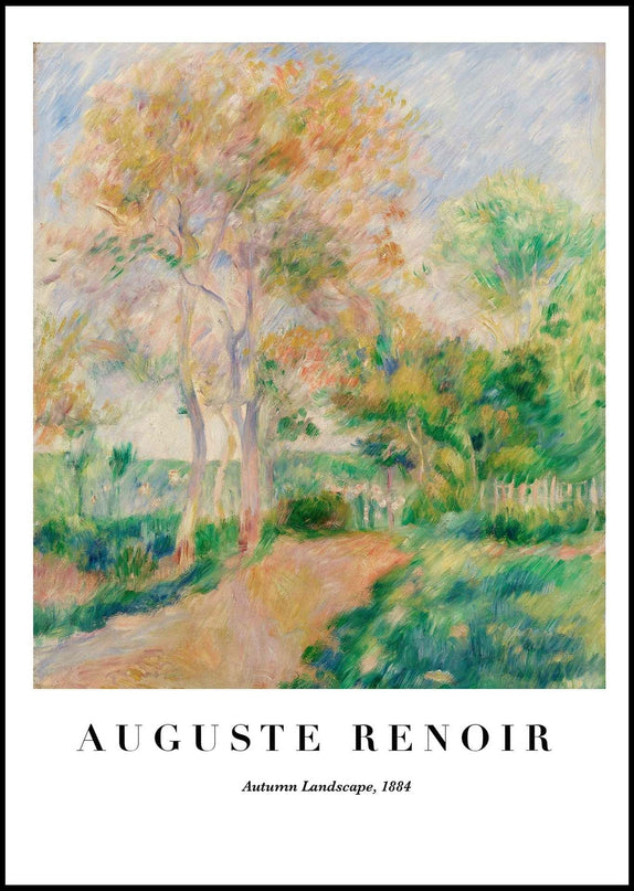 Auguste Renoir - Autumn Landscape