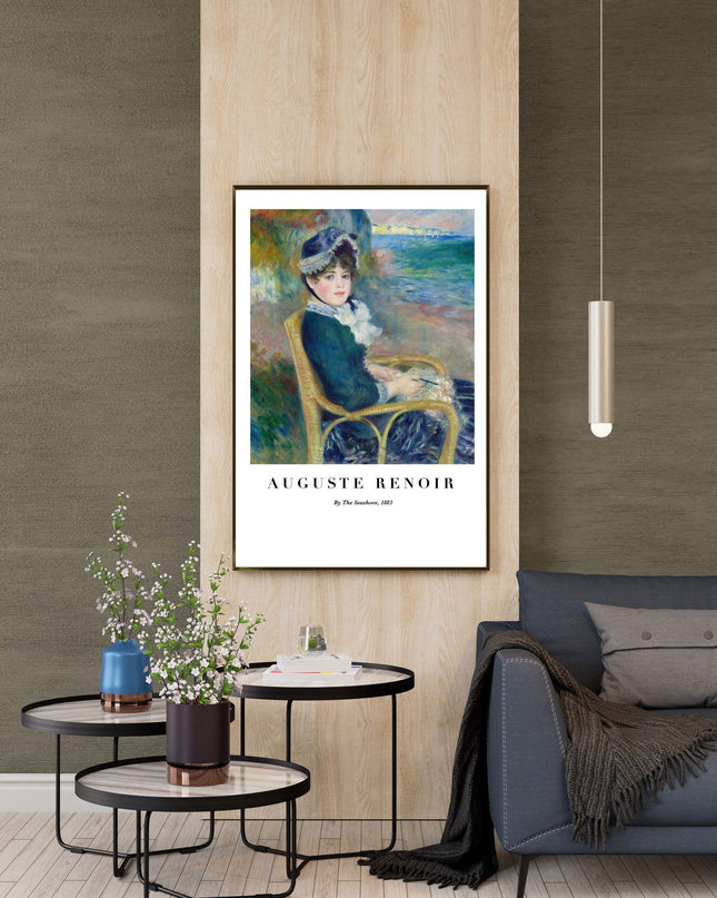Auguste Renoir - By The Seashore Poster