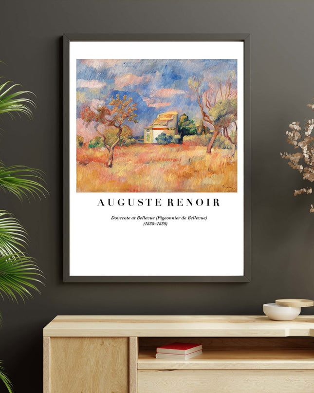 Auguste Renoir - Dovecote at Bellevue (Pigeonnier de Bellevue) Poster