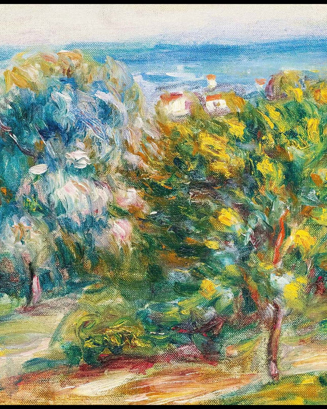 Auguste Renoir - Ésquisse De Paysage Du Midi
