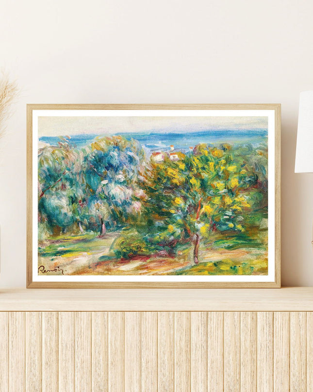 Auguste Renoir - Ésquisse De Paysage Du Midi