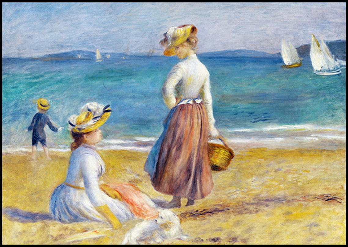 Auguste Renoir - Figures on the Beach