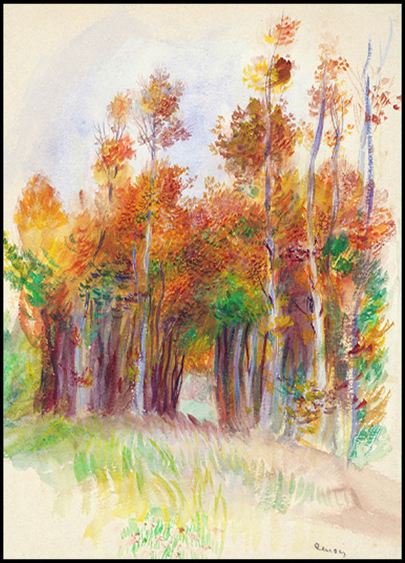 Auguste Renoir - Grove of Trees