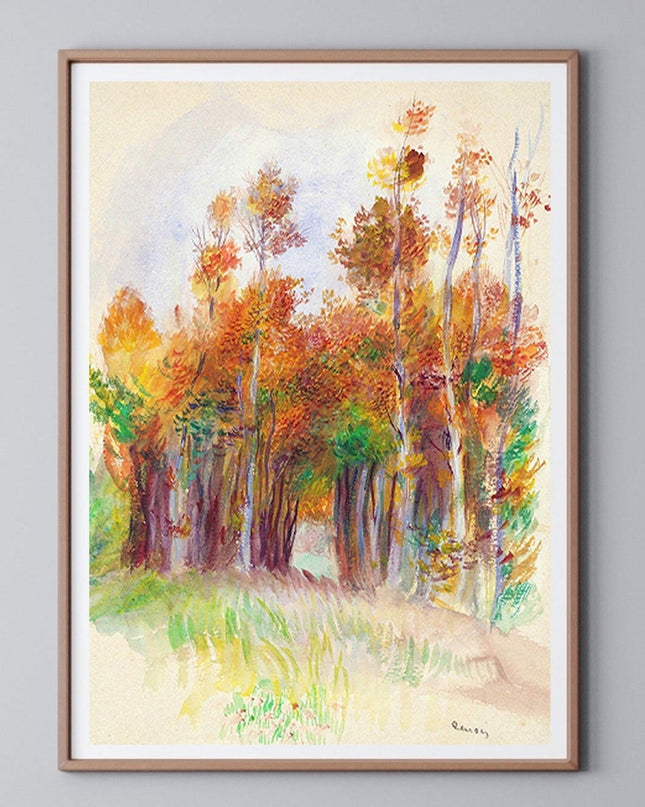 Auguste Renoir - Grove of Trees