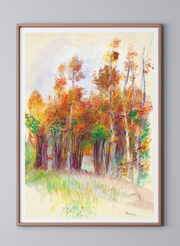 Auguste Renoir - Grove of Trees
