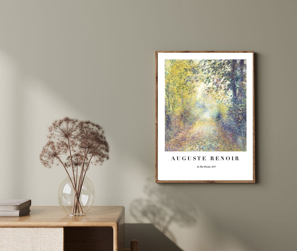 Auguste Renoir - In The Woods Poster