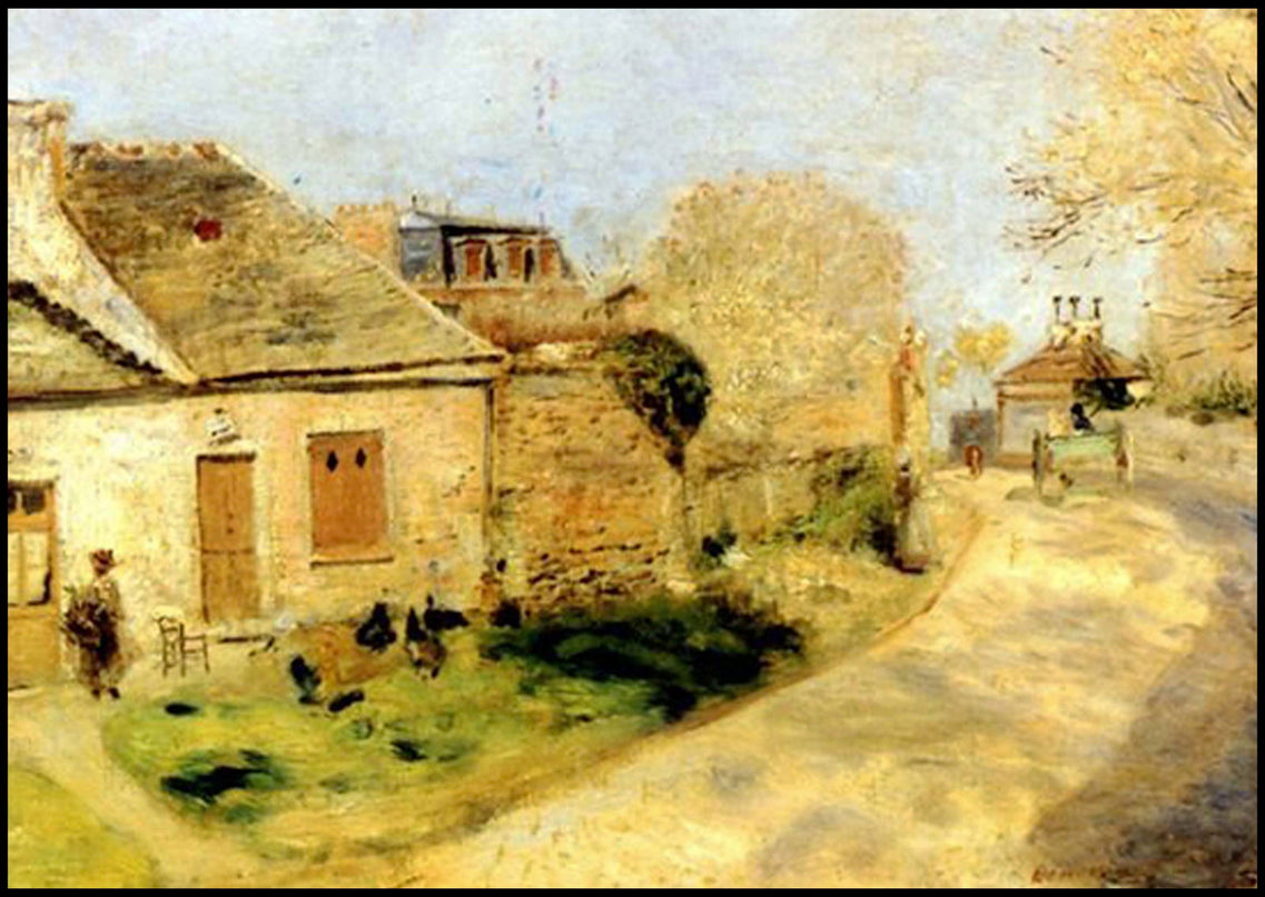 Auguste Renoir - La Provende des Poules