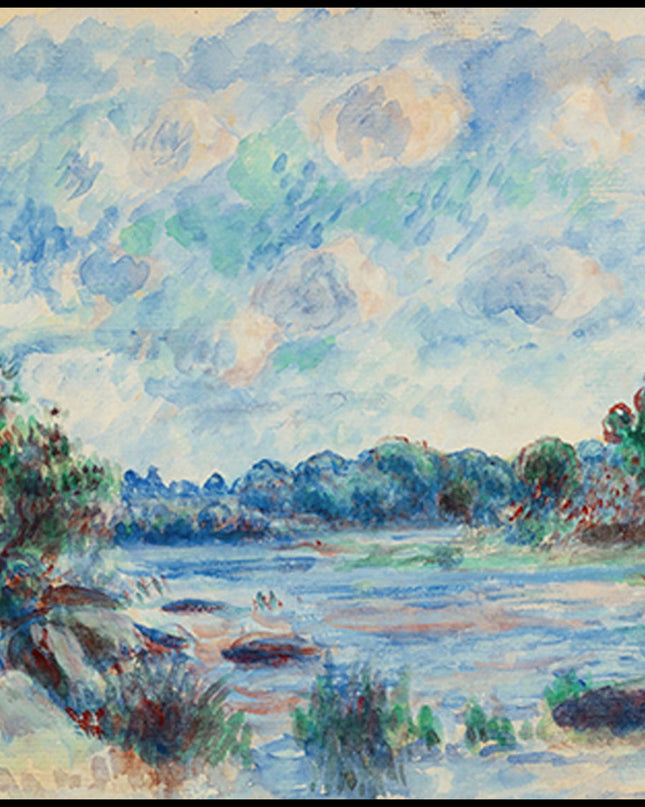 Auguste Renoir - Landscape at Pont-Aven