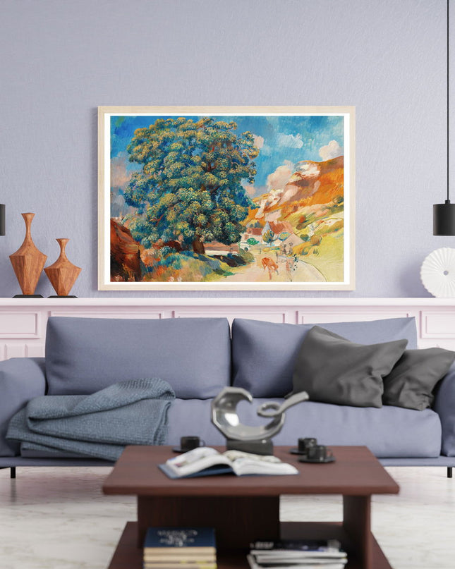 Auguste Renoir - Le Grand Arbre au Bord de la Route