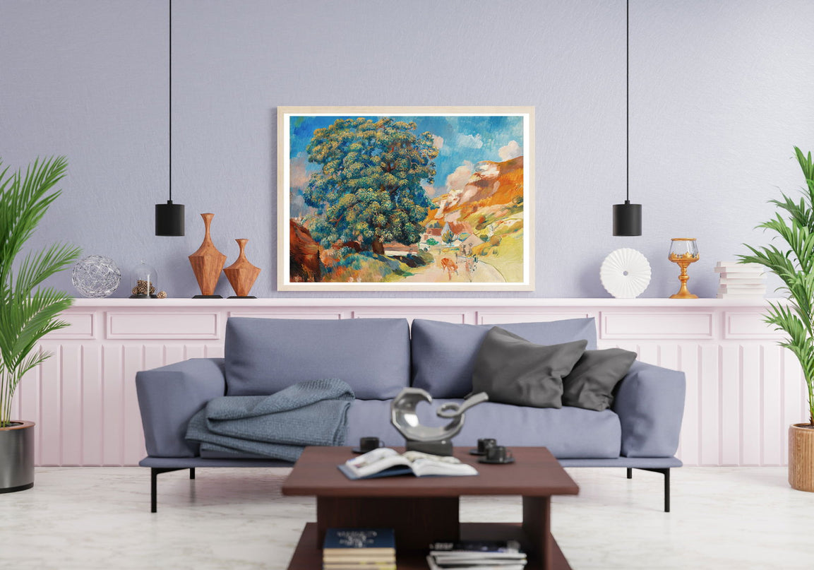 Auguste Renoir - Le Grand Arbre au Bord de la Route