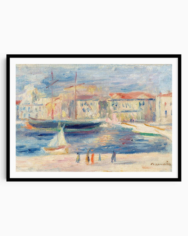 Auguste Renoir - Le Port de Saint-Tropez