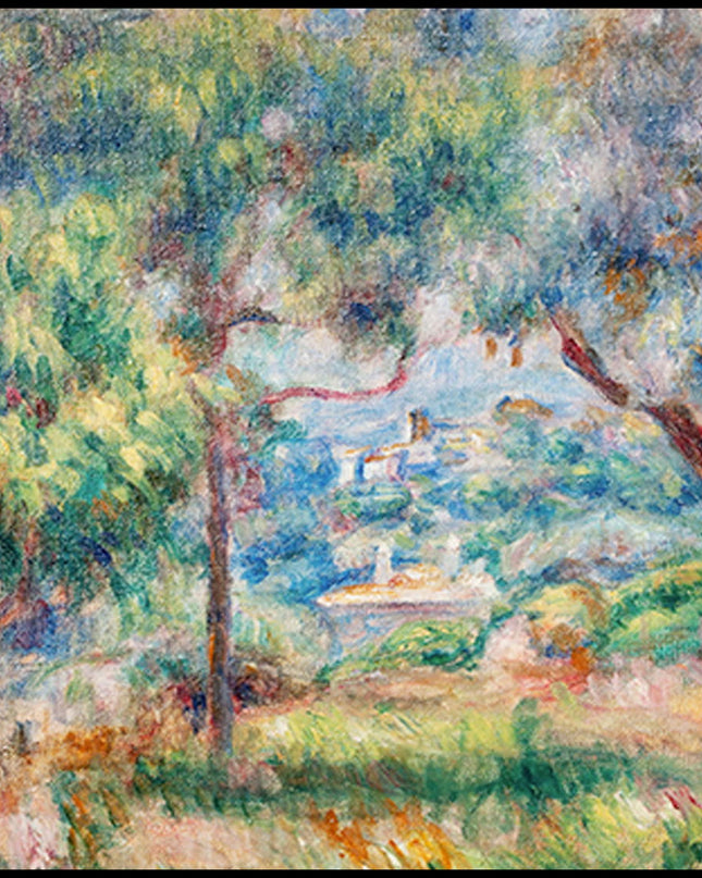 Auguste Renoir - Le Village de Cagnes vu de la Terrasse des Collettes