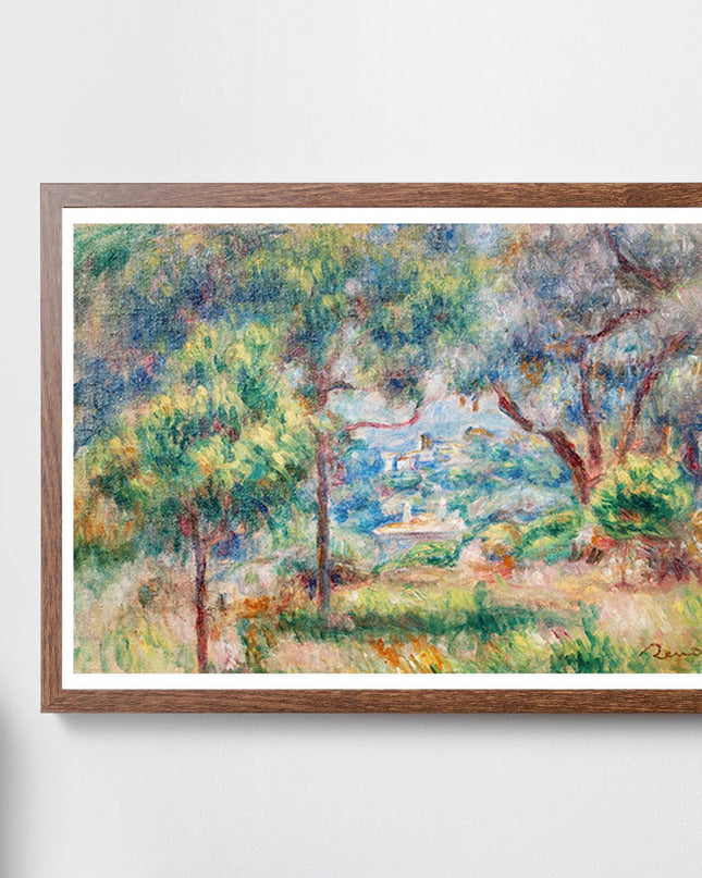 Auguste Renoir - Le Village de Cagnes vu de la Terrasse des Collettes