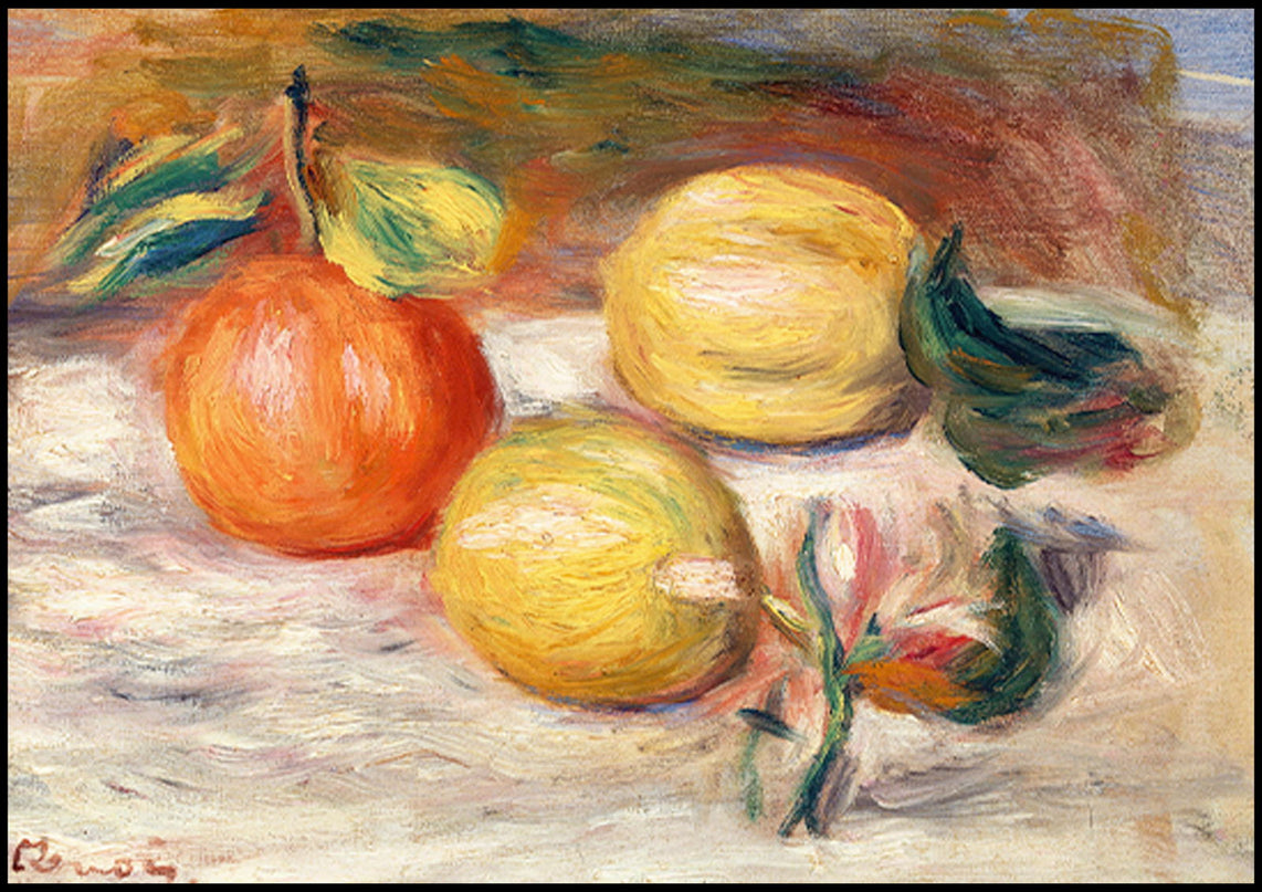 Auguste Renoir - Lemons and Orange