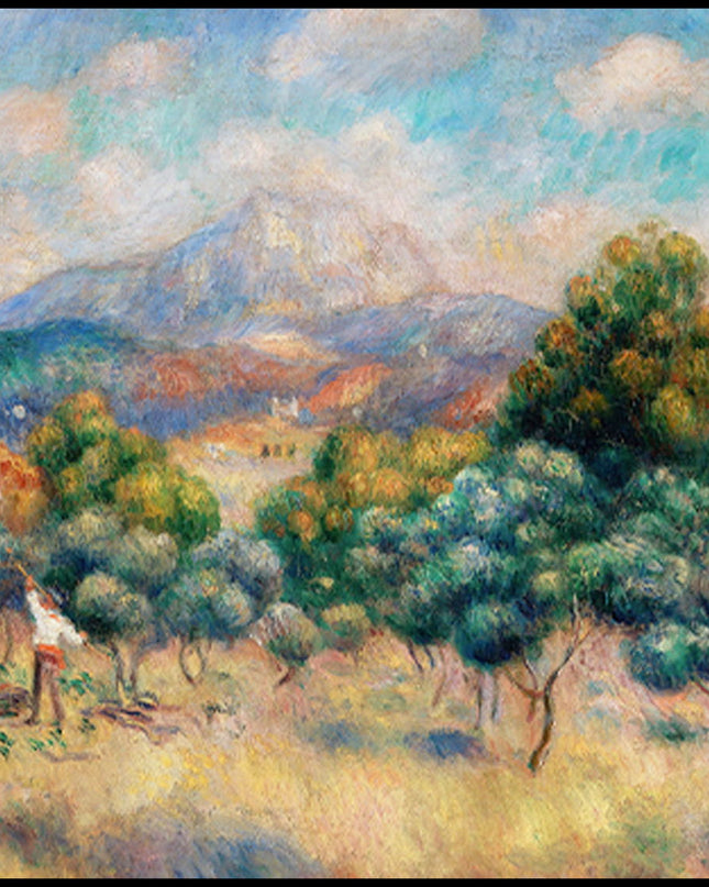 Auguste Renoir - Montagne Sainte-Victoire