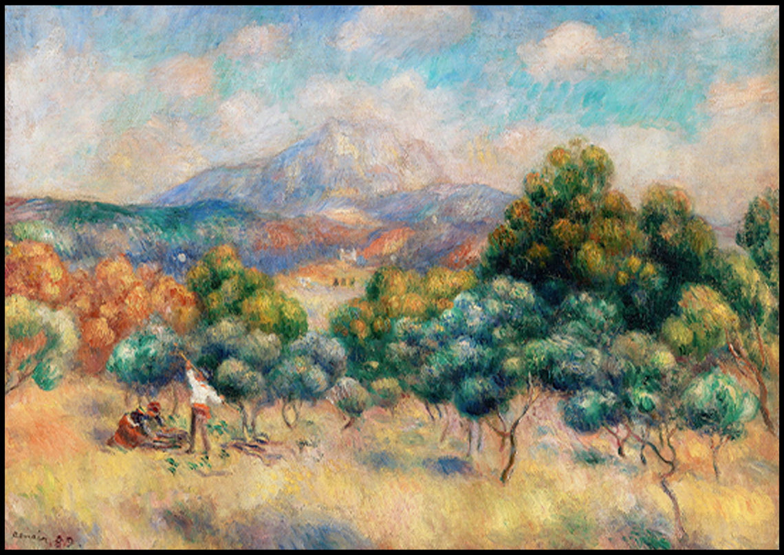 Auguste Renoir - Montagne Sainte-Victoire