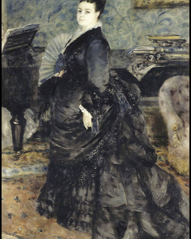Auguste Renoir - Portrait of Mme Georges Hartmann