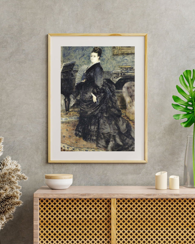 Auguste Renoir - Portrait of Mme Georges Hartmann