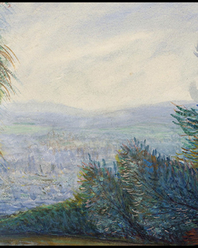 Auguste Renoir - The Auvers Valley on the Oise River