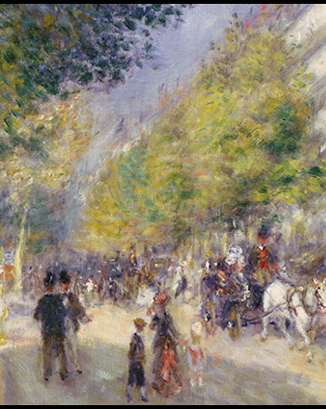 Auguste Renoir - The Grands Boulevards