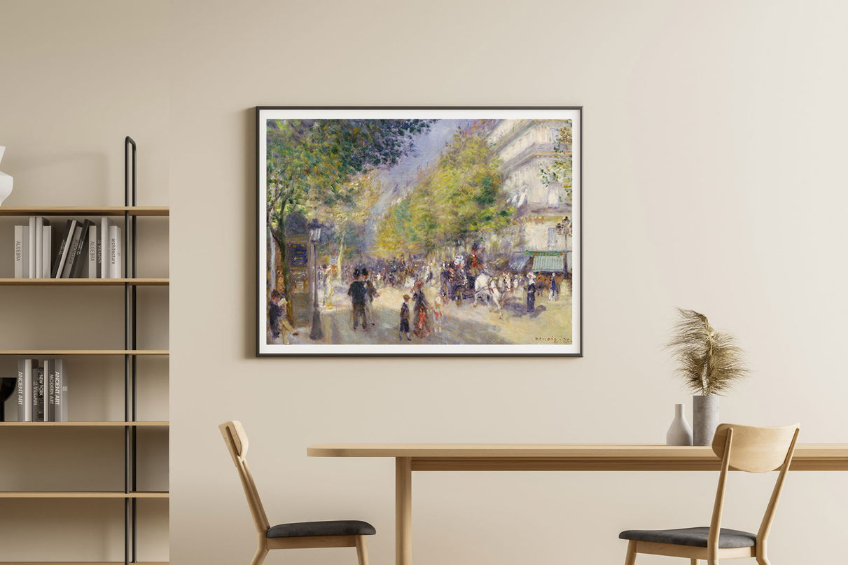 Auguste Renoir - The Grands Boulevards