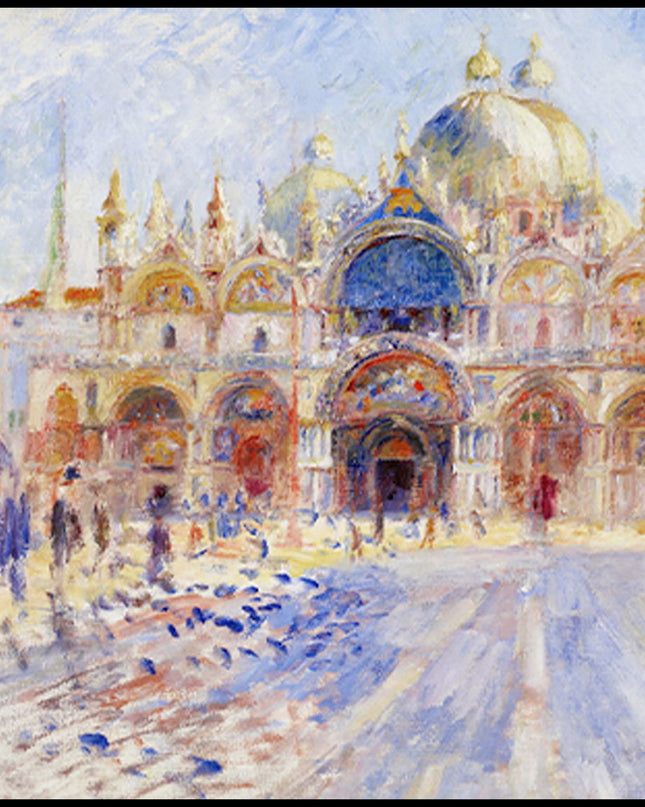 Auguste Renoir - The Piazza San Marco Venice