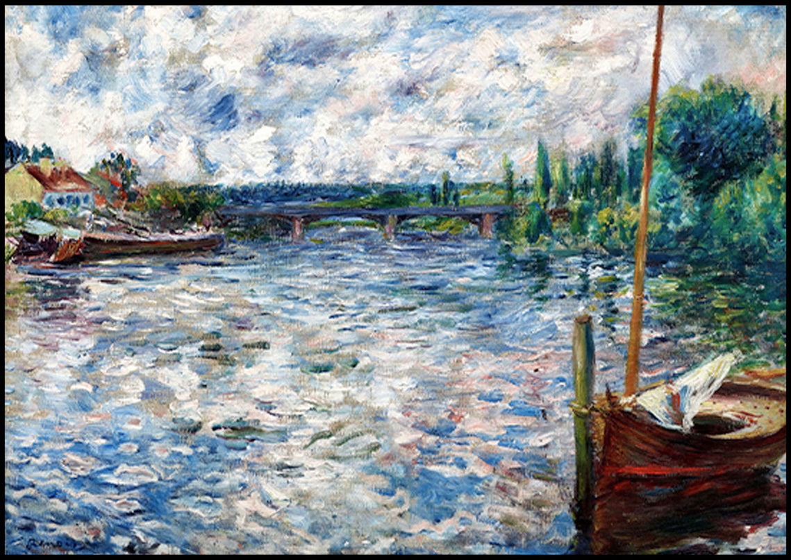 Auguste Renoir - The Seine at Chatou