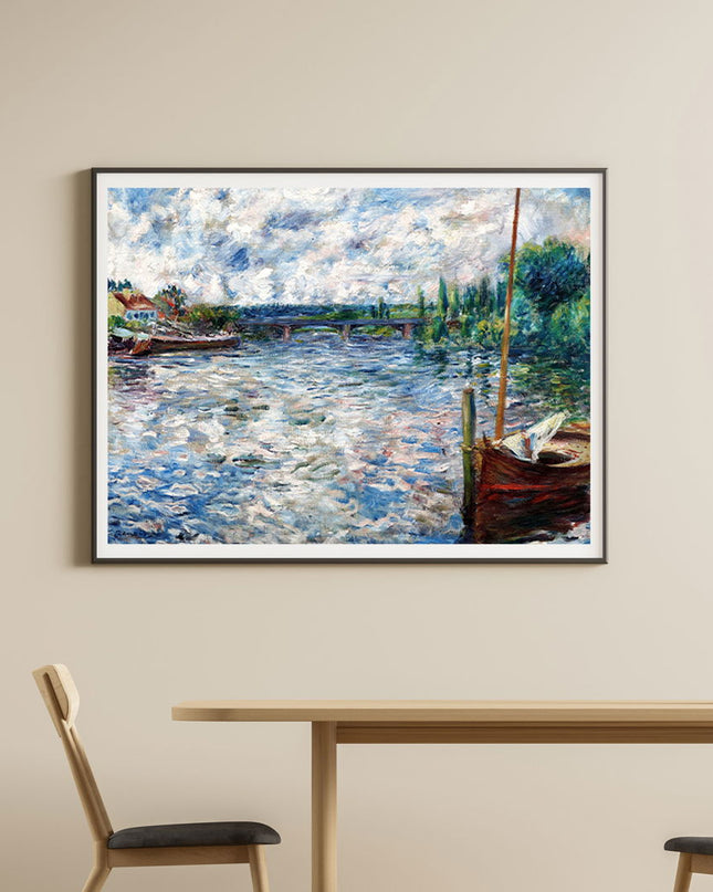 Auguste Renoir - The Seine at Chatou