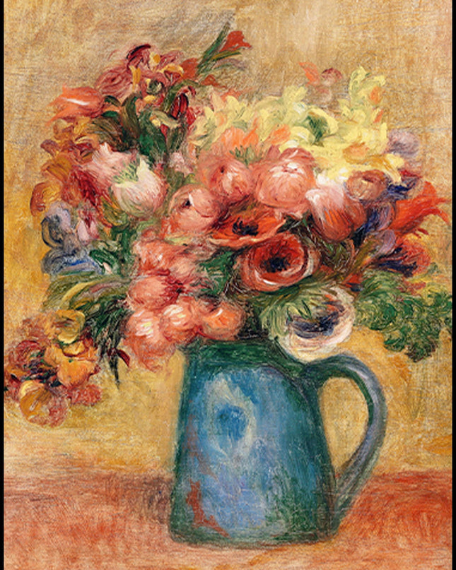 Auguste Renoir - Vase of Flowers