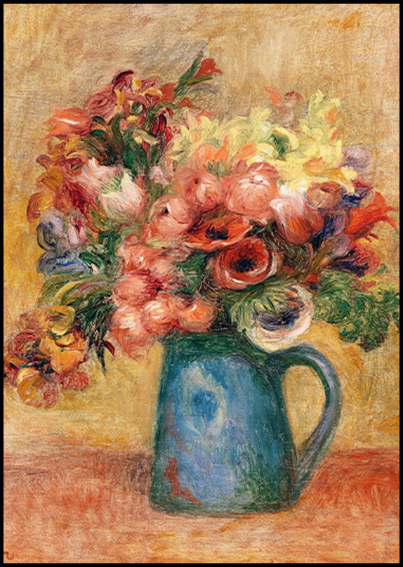 Auguste Renoir - Vase of Flowers