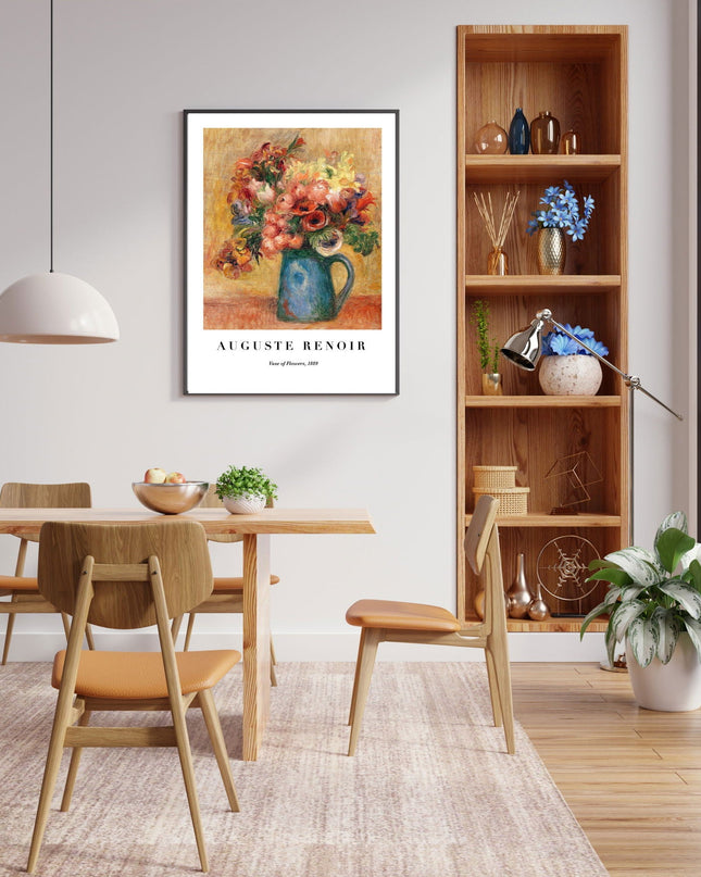 Auguste Renoir - Vase of Flowers Poster