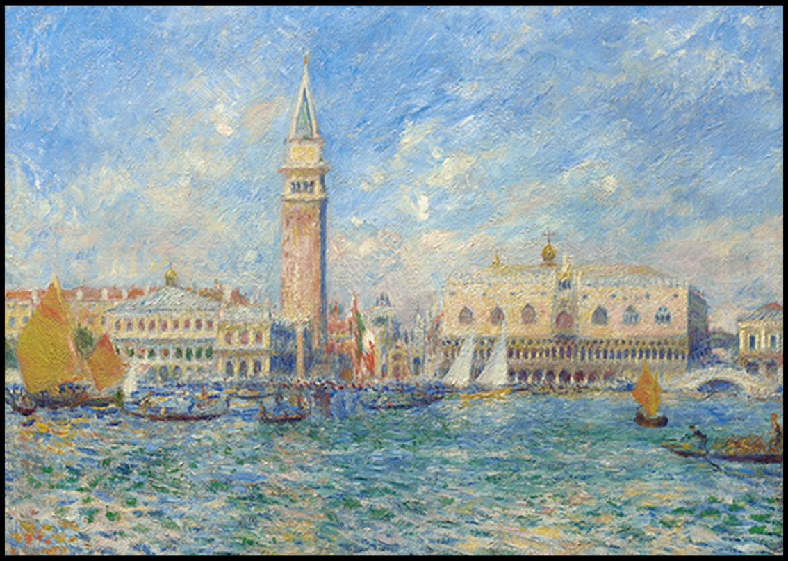 Auguste Renoir - Venice 'The Doge's Palace'