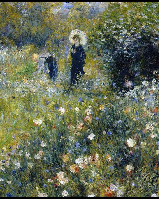 Auguste Renoir - Woman with a Parasol in a Garden