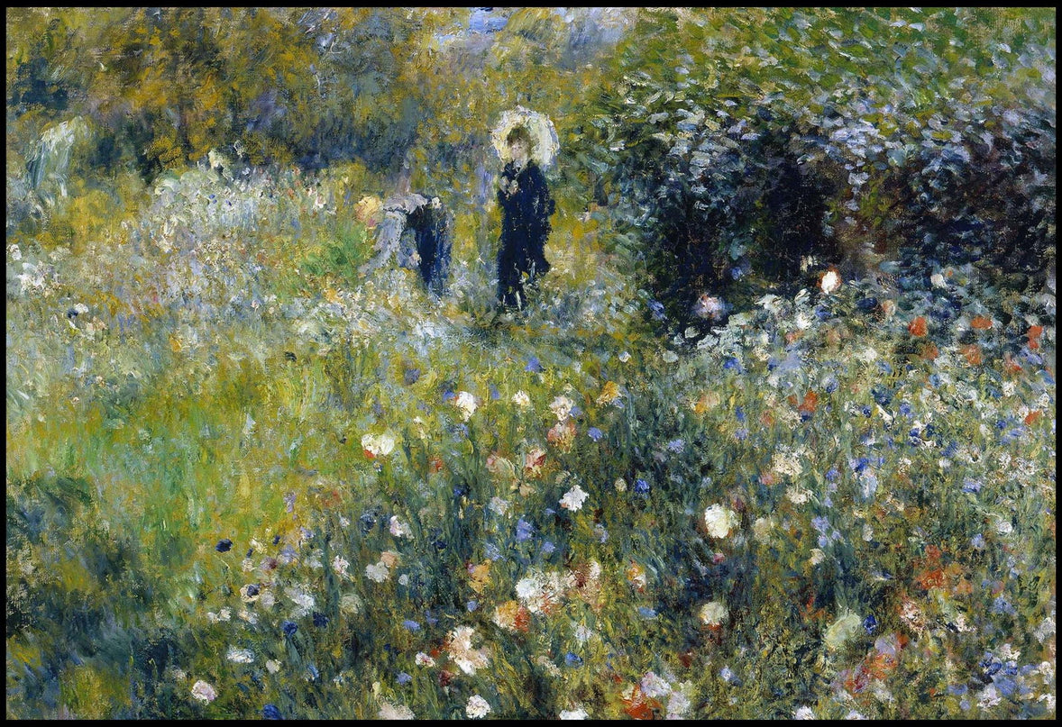 Auguste Renoir - Woman with a Parasol in a Garden
