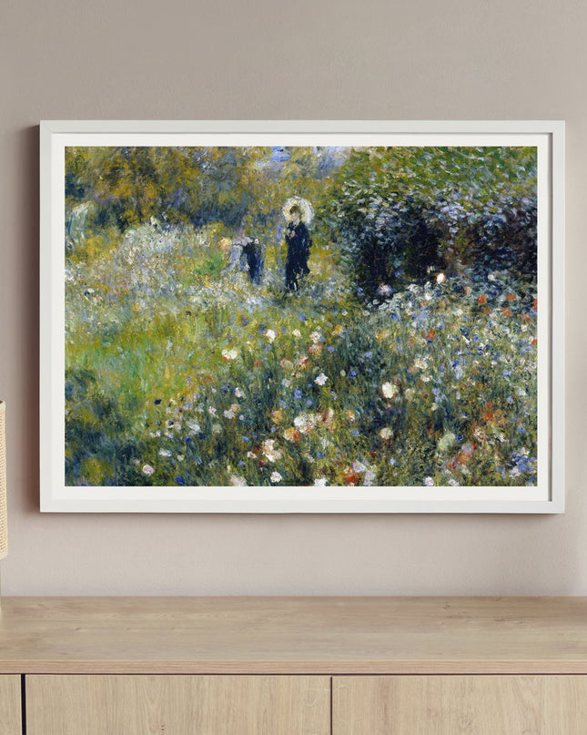 Auguste Renoir - Woman with a Parasol in a Garden