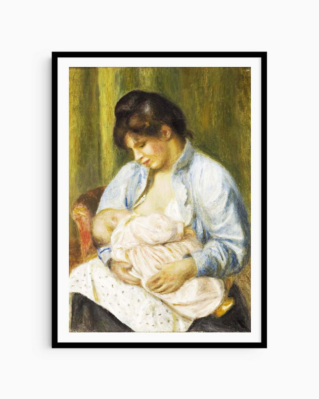 Auguster Renoir - A Woman Nursing a Child