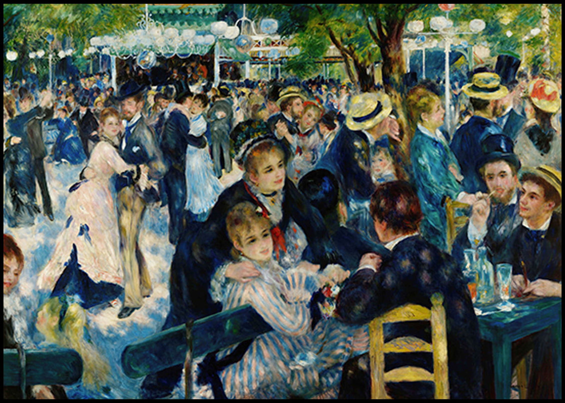 Auguster Renoir - Bal du Moulin de la Galette