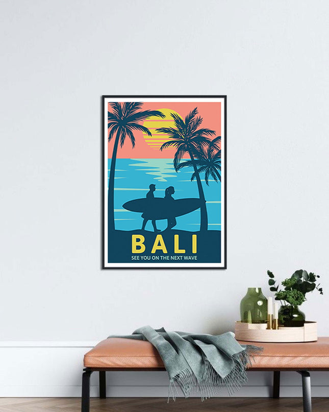 Bali Travel Poster